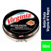 Betún Pasta Negro Virginia 88ml