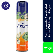 AROM Pack 3 - Desodorante Arom Chirimoya Alegre