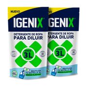 Pack 2X Detergente Líquido Para Diluir Igenix 500ml