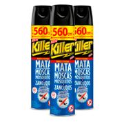 Pack X3 Insecticida Killer Moscas y Zancudos