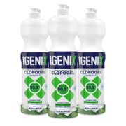 Pack 3X Limpiador CloroGel Igenix Eucaliptus 900 ml