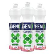Pack 3X Limpiador CloroGel Igenix Floral 900 ml